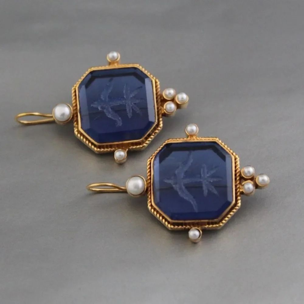 Pearl Drop Earrings #2427